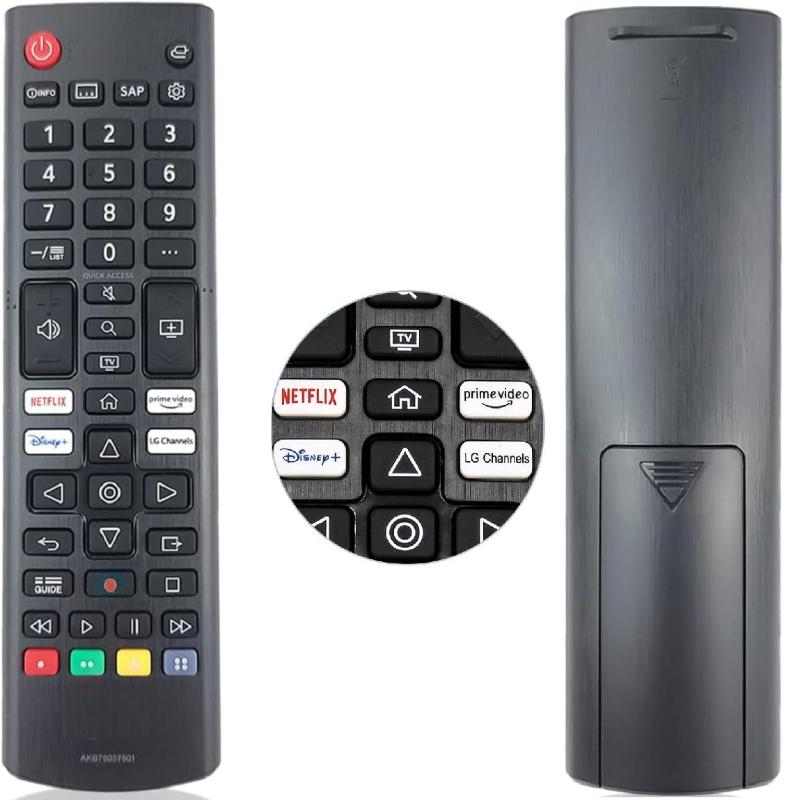 XINGHEC2 1 Piece cho tất cả các mô hình LG TV LED HD 4K thông minh UHD HDTV với thủ-Video netflx Nút kênh phổ điều khiển từ xa akb76037601