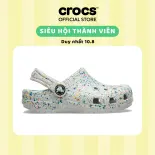 Giày Clog Trẻ Em Crocs Toddler Classic Glow Paint Splatter - Atmosphere - 212669-1FS