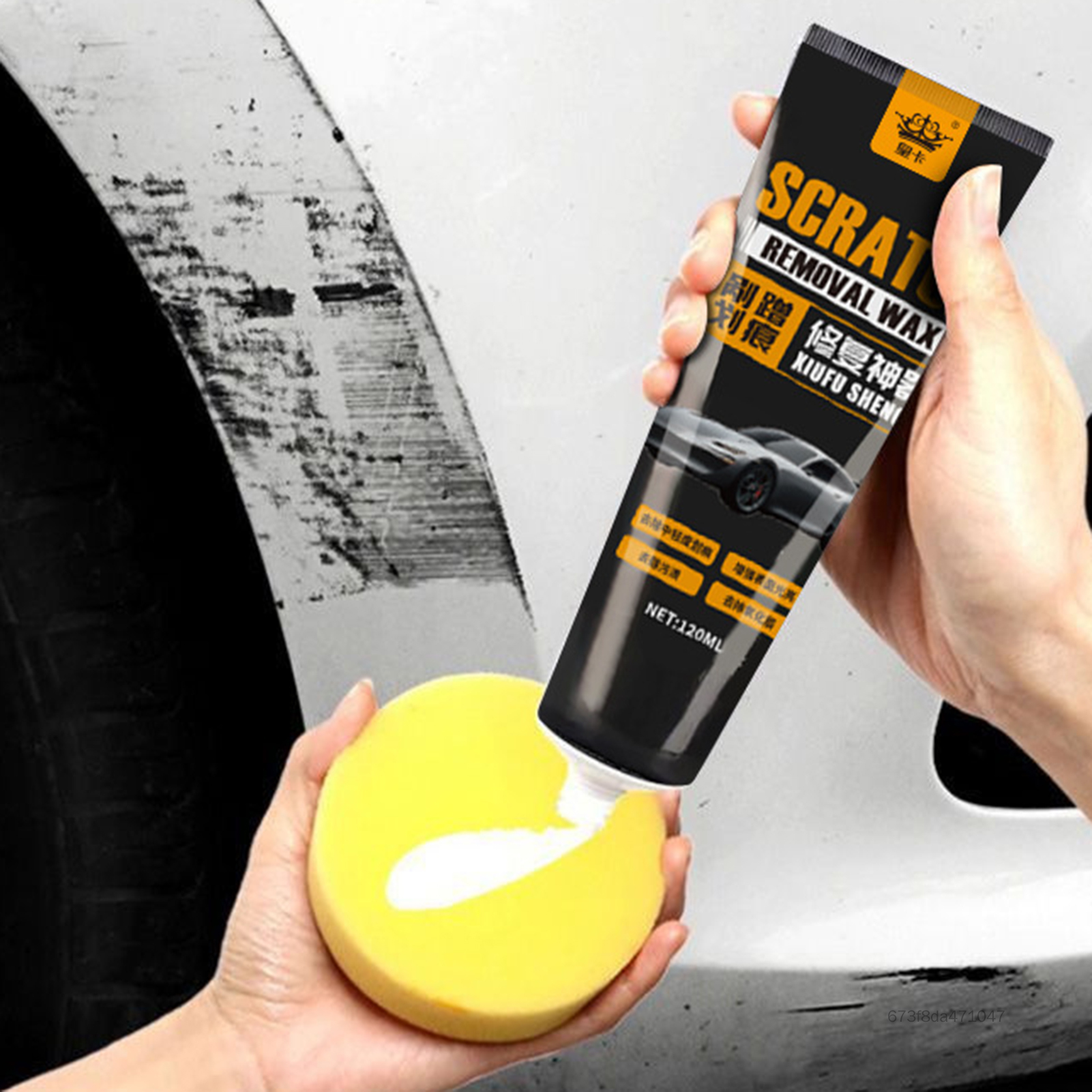 1 giây Phục hồi vết xước ô tô xe máy nguyên bản guapo sơn xe vết xước Chất tẩy mạnh RTT-VN