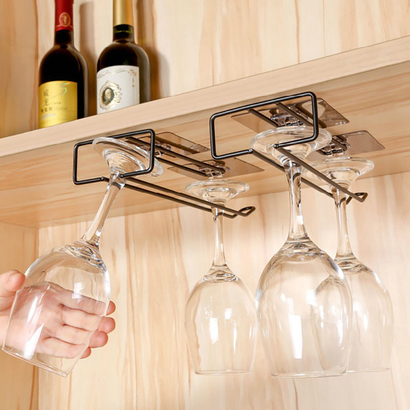 [nuwg] Giá treo ly rượu bằng sắt giá treo để đồ trang trí nội thất quầy bar