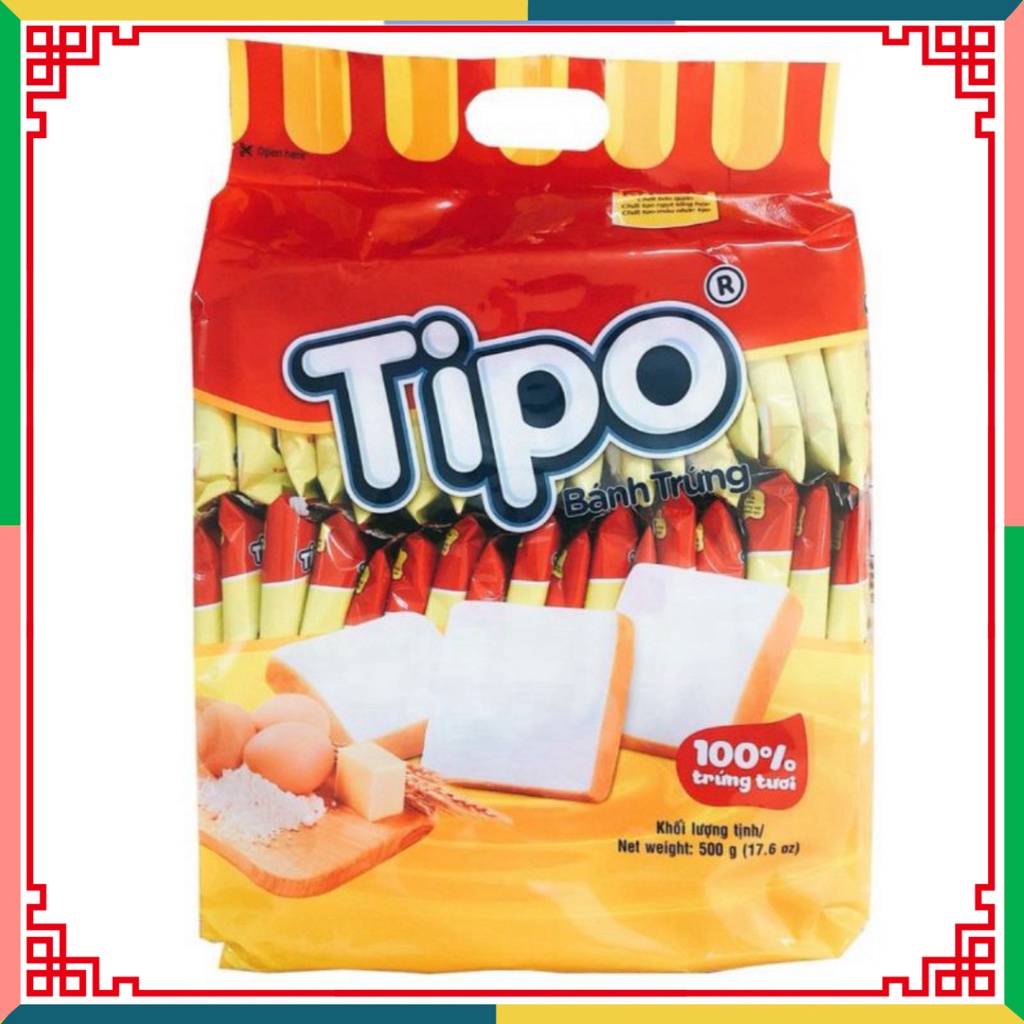 Bánh trứng tipo túi 500g