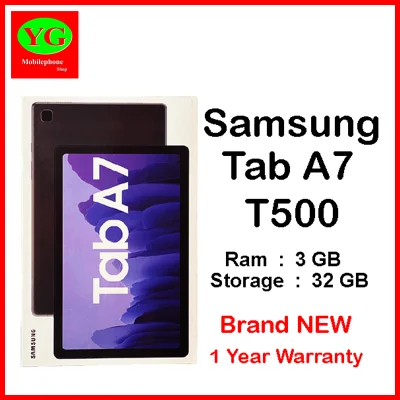 Samsung Galaxy Tab A7 10.4 2020 (T500 Wi-Fi) 3GB/32GB | 1 Year Warranty | Export Set
