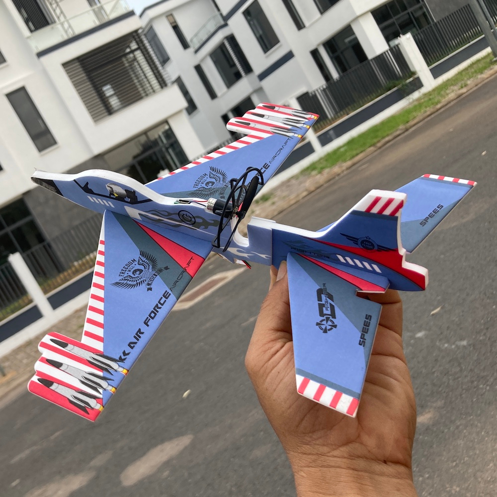 Mô Hình Máy Bay Phản Lực F-15 Có Động Cơ ( Pin Sạc) Bay lượn cực Chất