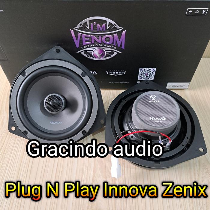 PROMO SPEAKER COAXIAL VENOM 2WAY 6.5INCH PLUG N PLAY PINTU MOBIL TOYOTA INNOVA ZENIX VENOM - TOKO PERKAKAS001 Harga 895,000 rupiah*Gratis Ongkir