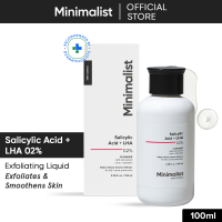 Minimalist 2% Salicylic Acid + LHA Cleanser For Oily Acne Prone Skin | Prevents Acne Sulphate Free Non Drying Face Wash for Women & Men | 100 ml