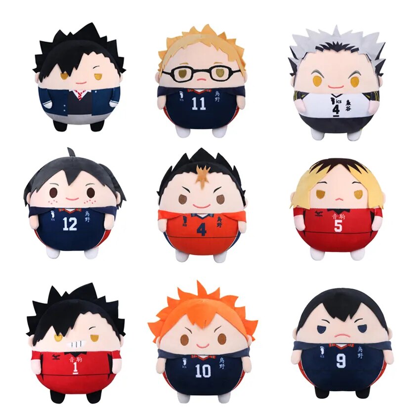 【Stylish】 Haikyuu Plush Plush Doll Kageyama Kenma Tetsurou Tsukishima Figure Toys Anime Cosplay Collectibles Dolls Cotton