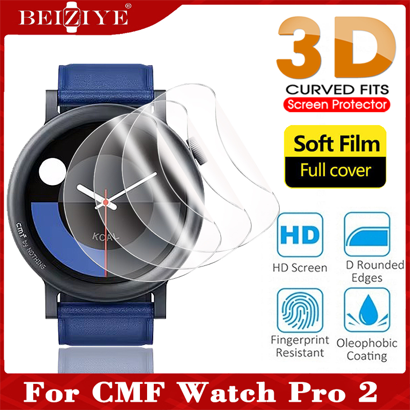 ฟิล์มนาฬิกา CMF Watch Pro 2 ฟิล์มไฮโดรเจล ฟิล์ม CMF by Nothing Watch Pro 2 ฟิล์มนุ่ม Smart Watch Film Accessorie Not Glass ราคา 65 บาท*ส่งฟรี