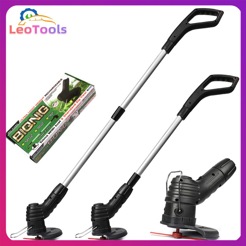 【Quick Delivery】เครื่องตัดหญ้าไร้สายแบบแบตเตอรี่พร้อมหัวปรับระดับสำหรับงานตัดหญ้าในสวนและสนามหญ้า【After Sales Guarantee】 ราคา 299 บาท*ส่งฟรี