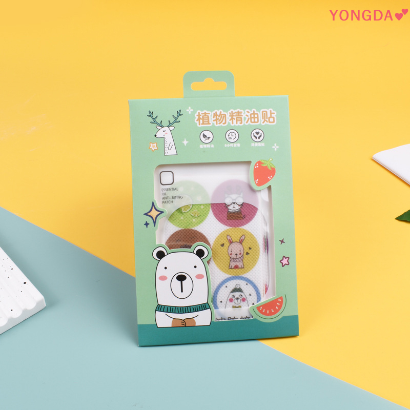 YONGDA💕 Close-Fitting bảo vệ muỗi dán phim hoạt hình chống muỗi dán ngoài trời muỗi vá 36pcs mùa hè