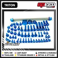 Baut Full Set Honda Scoopy 2021 Baut Titanium Probolt Grade 5 Thailand King Nut