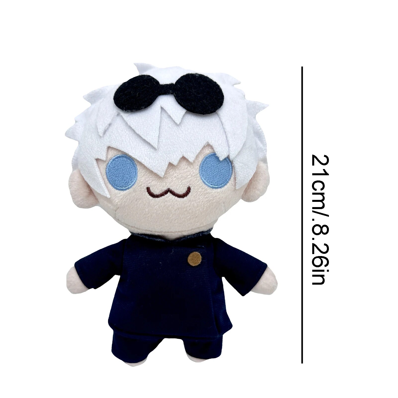 21cm Gojo Saturo Geto Suguru Jujutsu Kaisen Cosplay Plush Cute Soft Collection Props Jujutsu Kaisen 