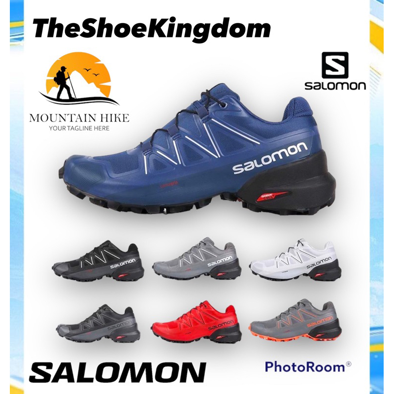 Salomon Hiking Shoes Waterproof Antiskid For Outdoor