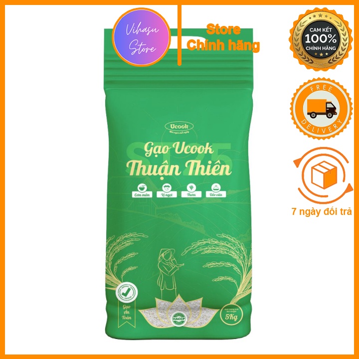 Gạo lúa vịt ST25 Thuận Thiên [Vihasu Store]