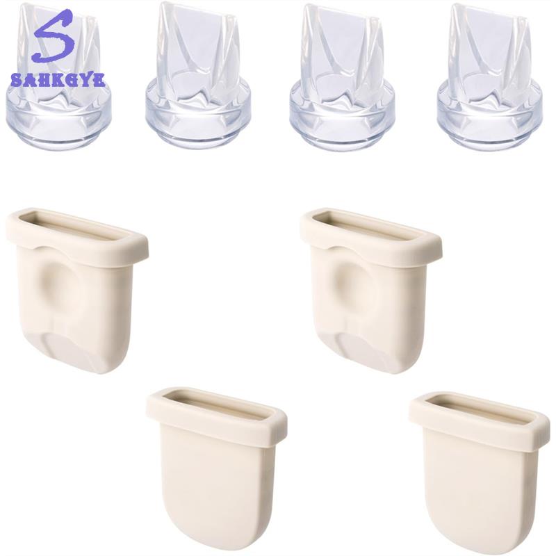 greatbuy666-Replacement Parts, 8PCS Valves Silicone Diaphragms for E10/E20/S1/S1 Pro, Wearable Breast Pump Accessories ราคา 333 บาท*ส่งฟรี