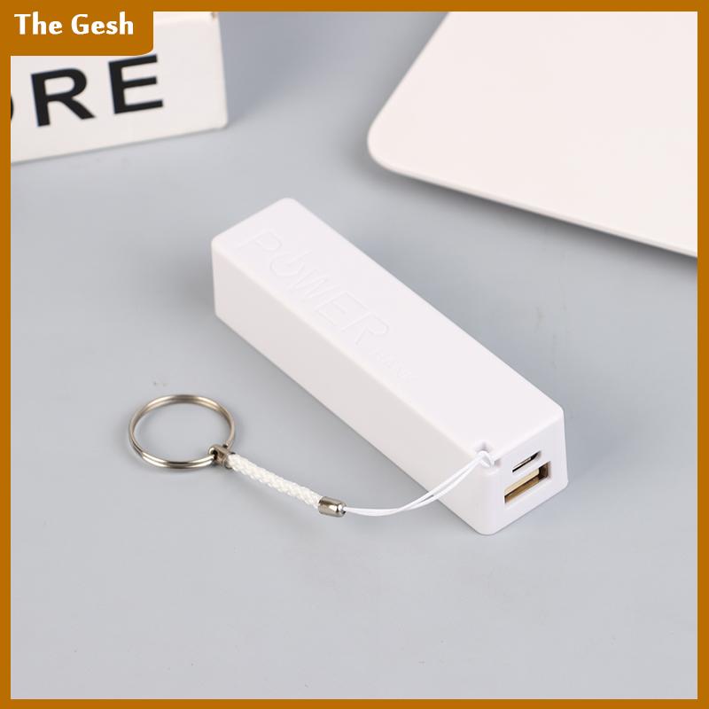 [The Gesh] Điện thoại di động ngân hàng sạc pin gói cho trường hợp tự làm hộp Protable đầy màu sắc stroage hộp - 9