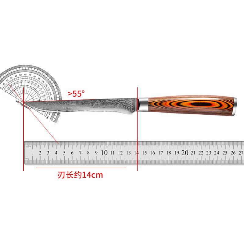 DAO - DAO BẾP NHẬT BẢN CLASSIC BONING THÉP DAMASCUS MÃ FDT120 VNS HD2025