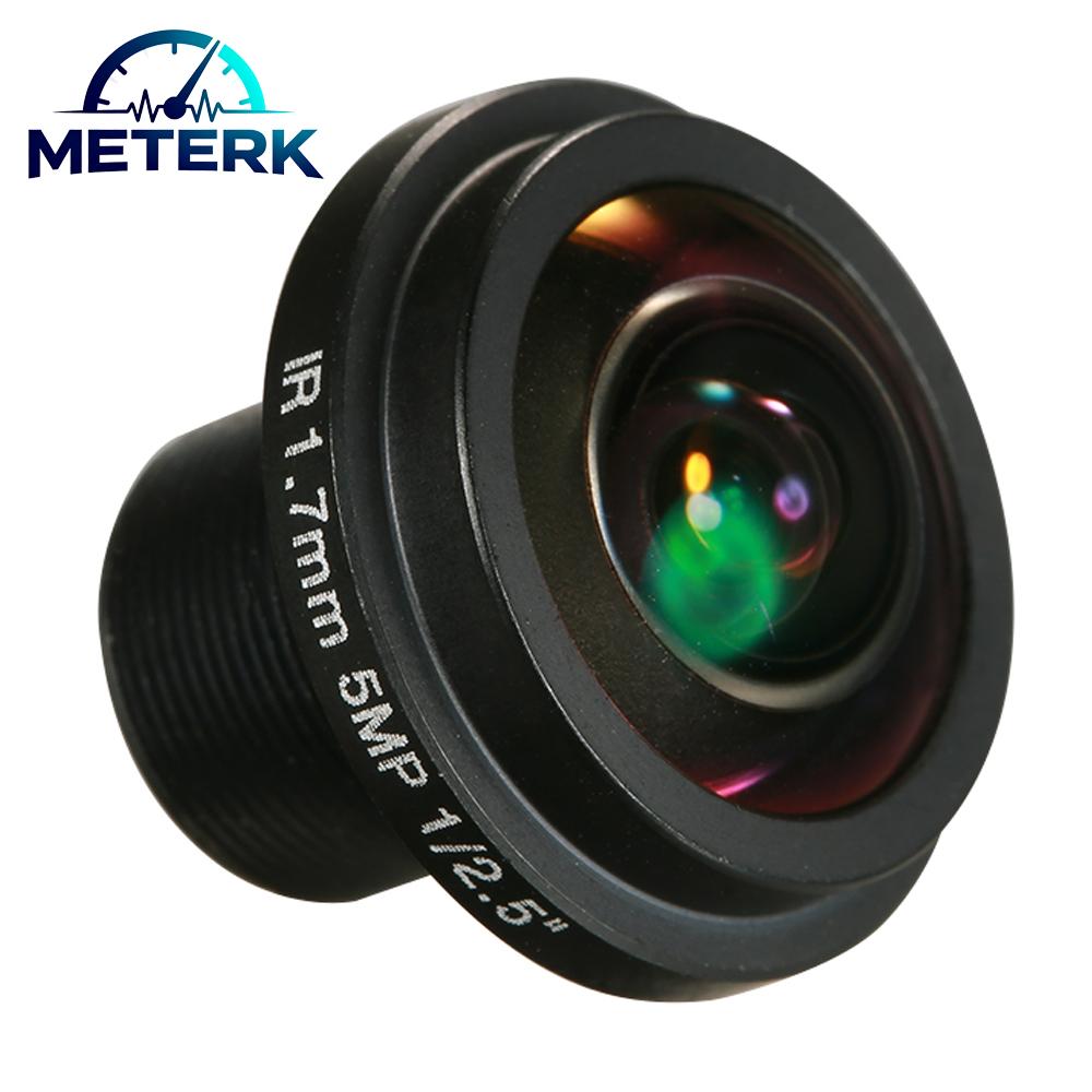 Meterk 1.7 มม.เลนส์ Fisheye HD 5.0 ​​ล้านพิกเซล 1/2.5 F2.0 สำหรับกล้องวงจรปิด IP กล้อง 180 องศามุมกว้าง Panoramic กล้องวงจรปิดกล้องเลนส์ ราคา 263 บาท*ส่งฟรี