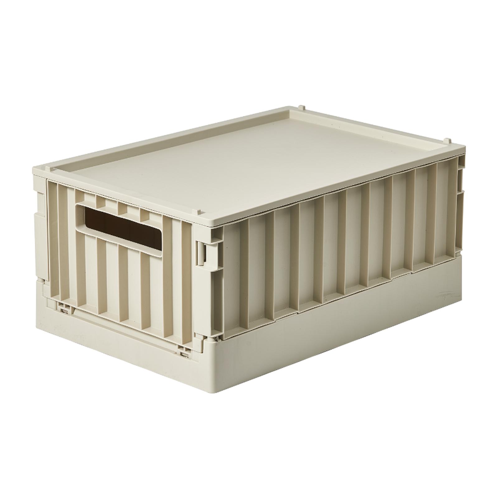 (Mix & Match) HOUZE - FILDO Large Collapsible Storage Box with Lid - 1 pc