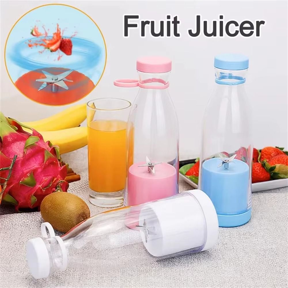 EMERRY Có thể sạc lại Máy ép trái cây điện 420ML Cầm tay Máy làm sinh tố Thực tế Di động Máy xay trái cây điện Trái cây