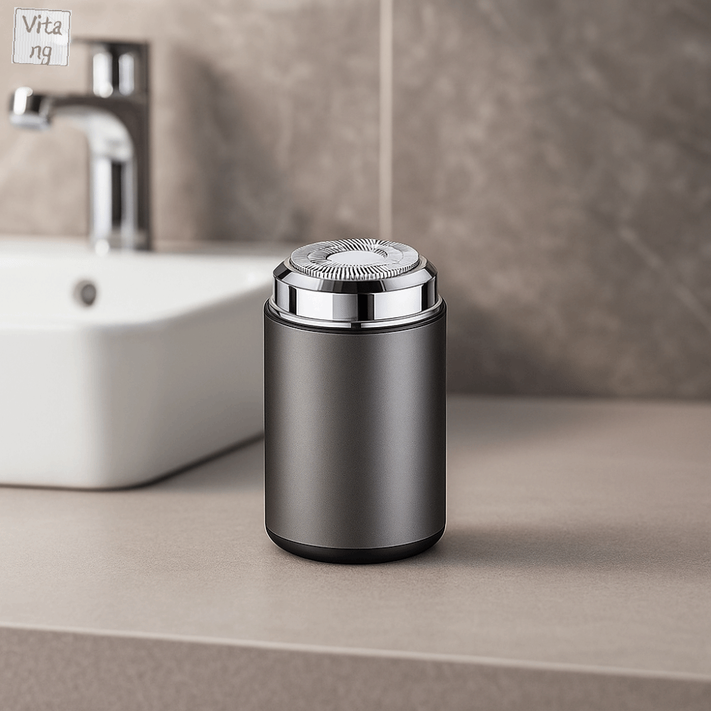 VITANG Động cơ mạnh mẽ Máy cạo râu điện Thiết kế không dây Chống nước IPX6 Dao cạo điện Máy cạo râu chống nước Pin sạc Máy cạo râu di động Sử dụng khi đi du lịch