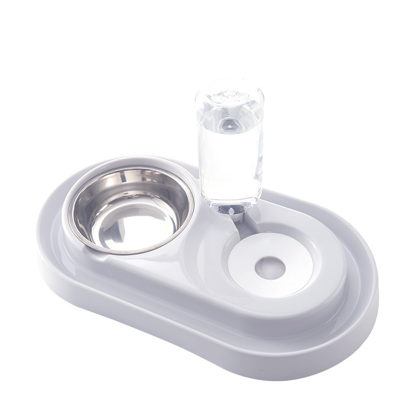 Pet Thép Không Gỉ Tự Động Bát Nước Uống Cho Chó Mèo