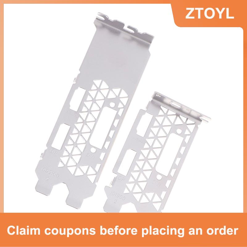 【ZTOYL】 Lá chắn đầy đủ một nửa chiều cao backplate cho MSI GeForce GTX 1050 2GT LP Card đồ họa baffle Dải bezel trống Giá 75,059 Đồng*Miễn phí vận chuyển