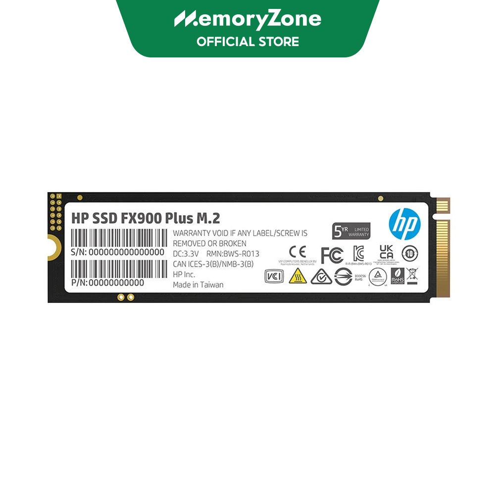 Ổ cứng SSD HP FX900 Plus 512GB M.2 PCIe 4.0 x4 NVMe 7F616AA