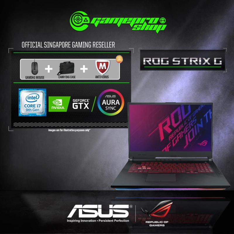 9th Gen ASUS ROG Strix G G731GU GTX1660Ti (I7-9750H / 16GB / 1TB SSD / W10) 17.3 FHD WITH 144Hz GAMING LAPTOP