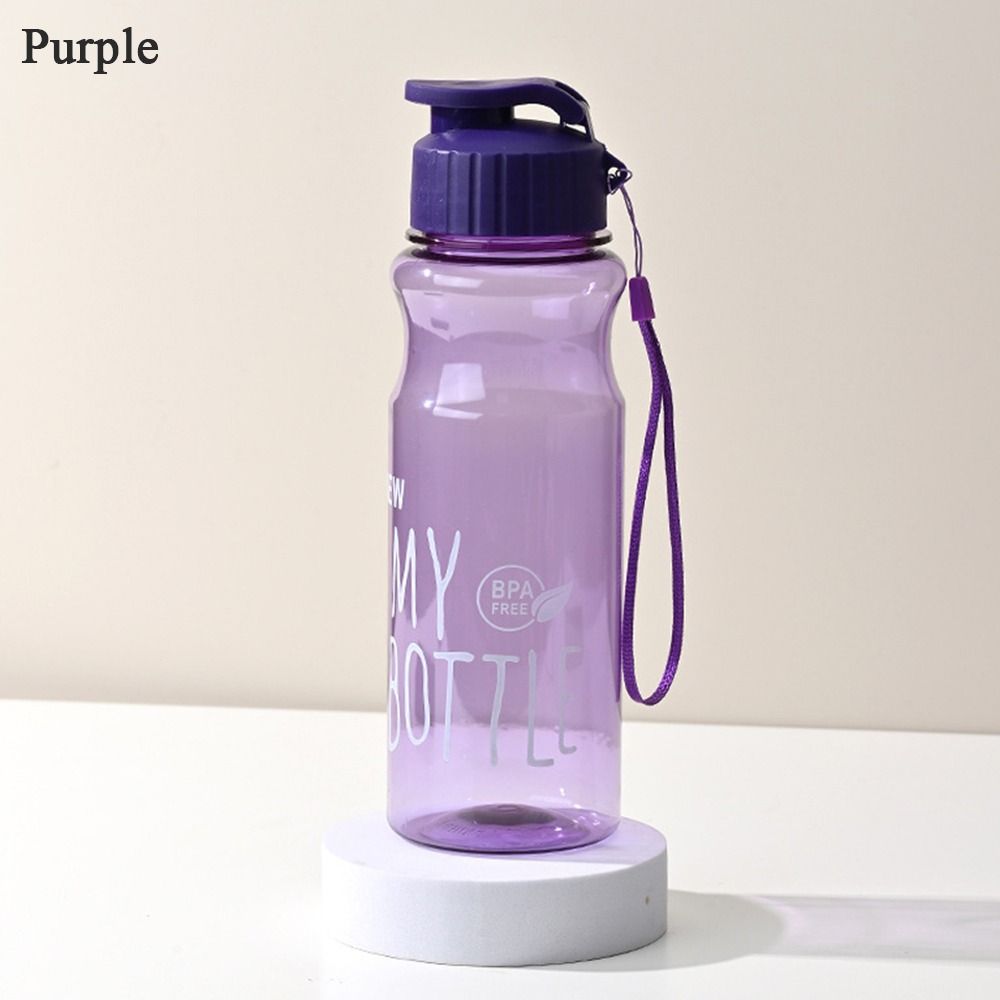 HKKFNQ 550ML Ngoài trời Thể thao Nhiều màu Nhựa Cốc nước Sức chứa lớn Chai nước - 2
