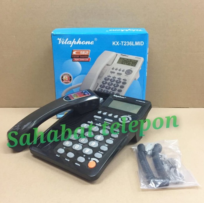 TELEPONE RUMAH VITAPHONE KX-T236LMID Harga  223,000 Ringgit*Penghantaran Percuma