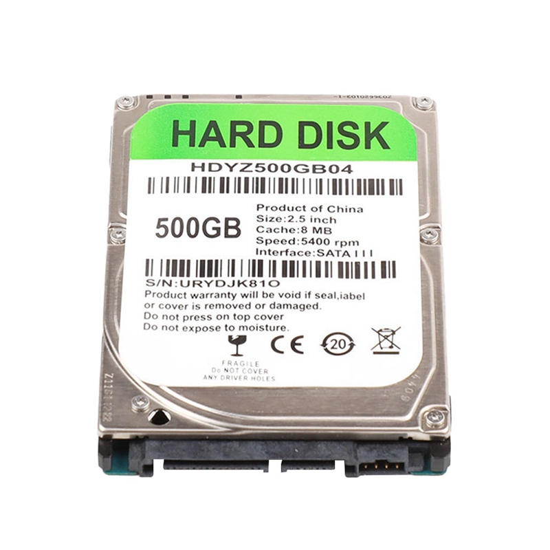 HDD 2.5Inch Laptop Hard Disk Drive SATA 3.0 5400-7200Rpm Hard Disk for Laptop Notebook