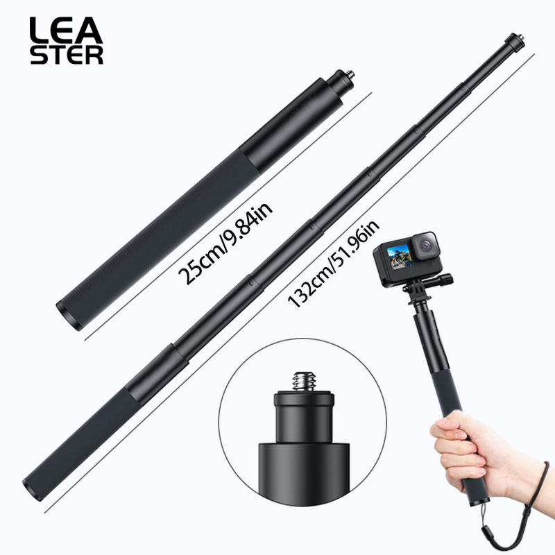 Action Camera Selfie Stick Compatible For One Rs X3 Selfie Extension Rod