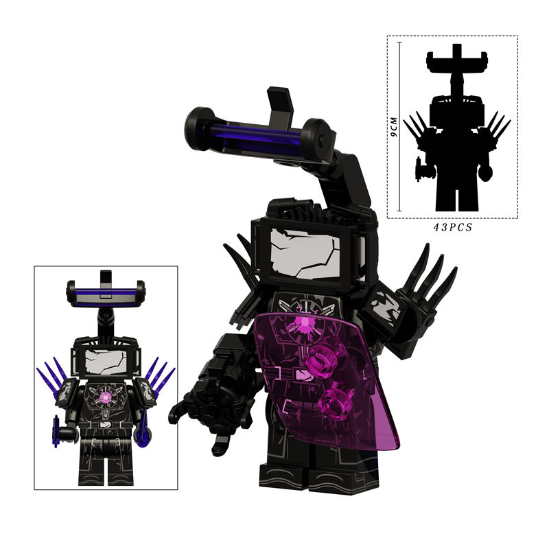 Skibidi Toilet Cameraman Speakerman Titan TV Man Compatible with LEGO building blocks Compatible Leg