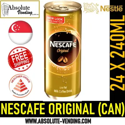NESTLE Nescafe Original 240ML X 24 (CAN) - FREE DELIVERY within 3 working days!