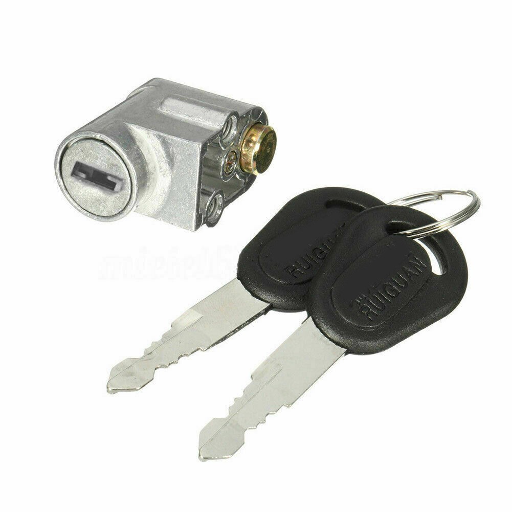 【Dịch vụ ô tô】 Pin an toàn hộp gói khóa W/ 2 chìa khóa/cho xe điện Ebike Hàng Mới Về AU
