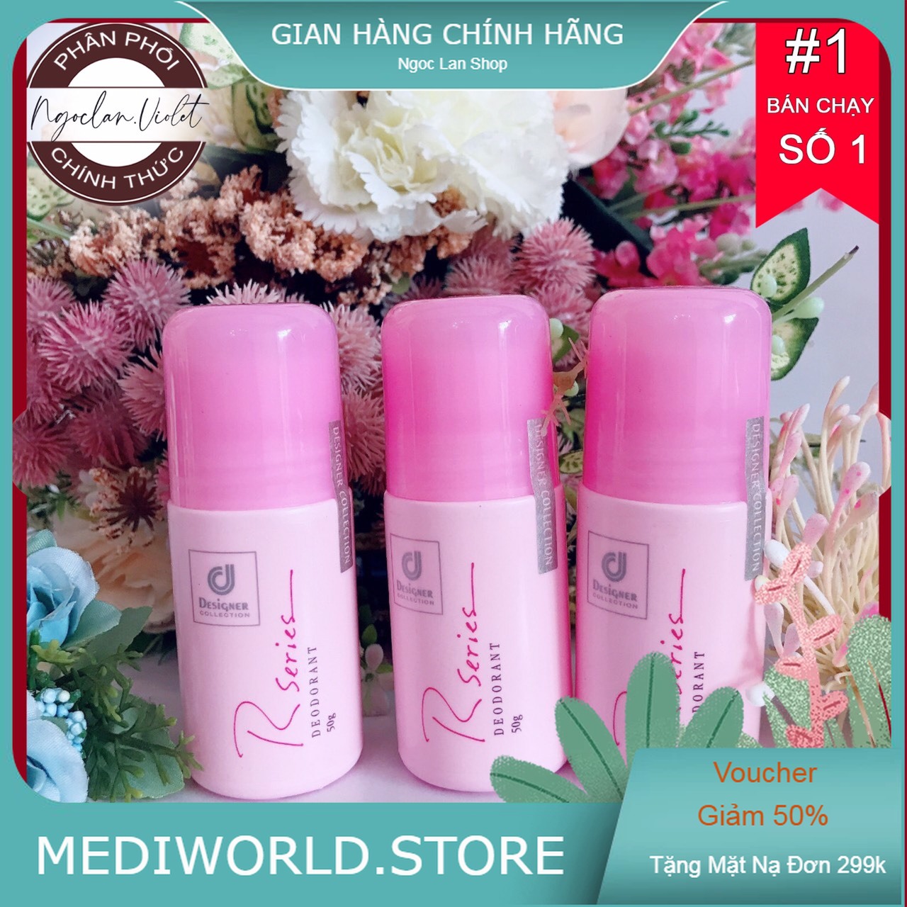 Lăn Khử Mùi Rseries Hương Nước Hoa Thái Lan