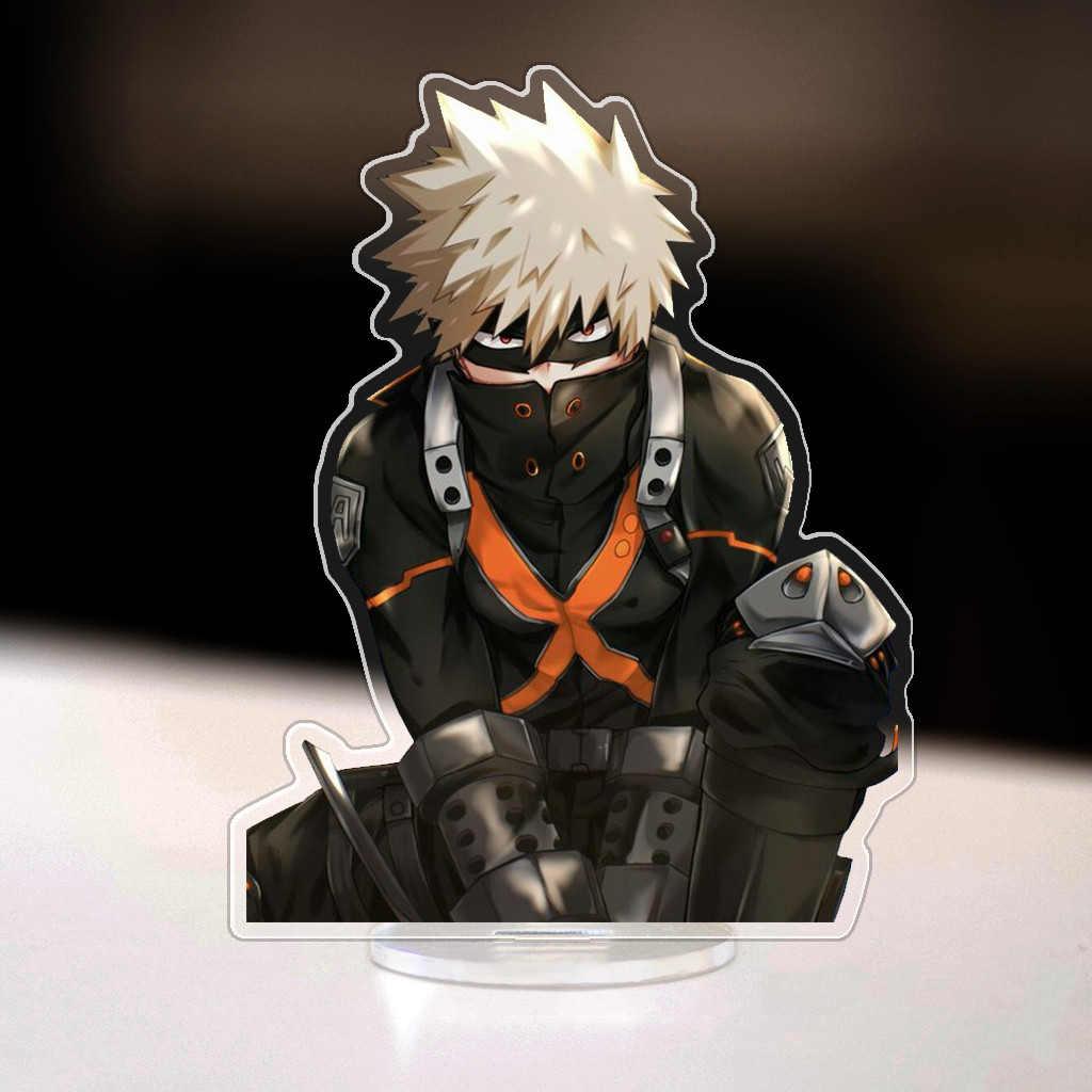 Mô hình Standee Bakugou Katsuki My Hero Academia Học Viện Anh Hùng Phụ kiện trang trí để bàn góc học