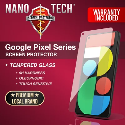 Nanotech Screen Protector Google Pixel 5a/5/4a 5G/4a/4 XL/4/3a XL/3a/3 XL/3 (Tempered Glass)