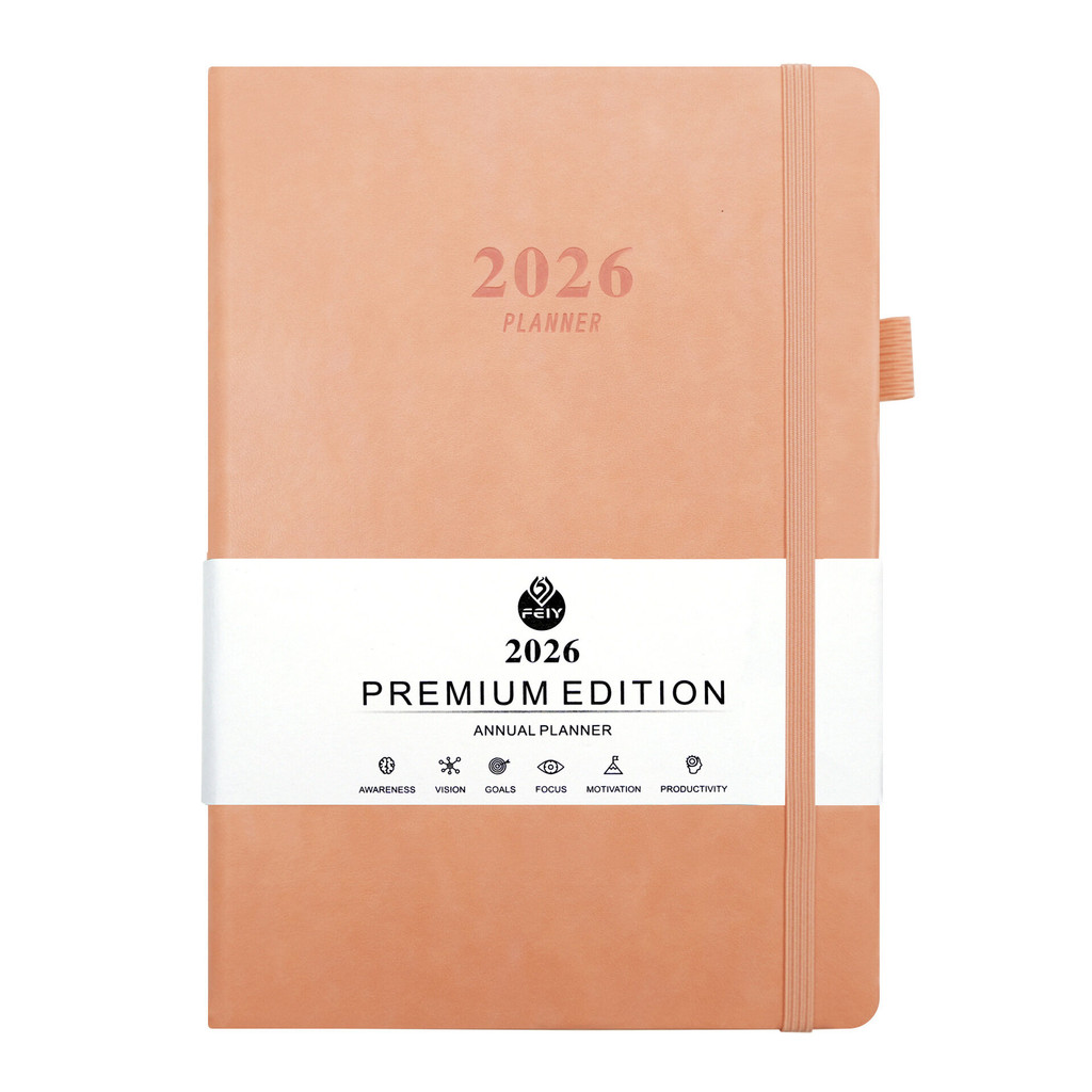 2027 Agenda Planner Organizer Diary A5 Englis Notebook Daily Journal Stationery Notepad Calendar Sketchbook Office Note Book