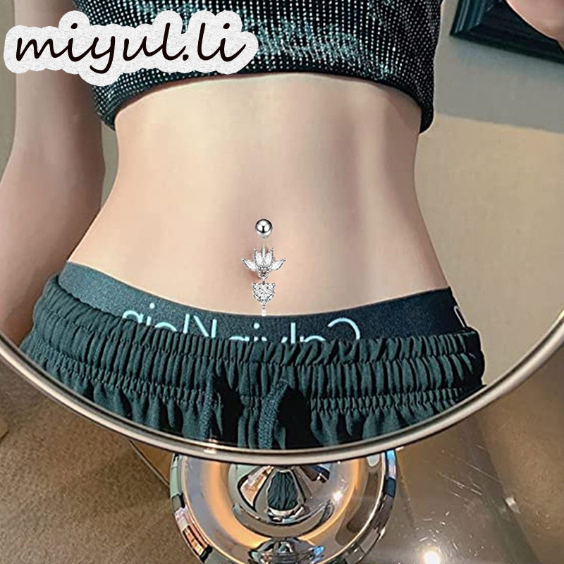 miyuli รูปผีเสื้อสะดือเทวดาปลายน่ารักเพทาย ราคา 26 บาท*ส่งฟรี