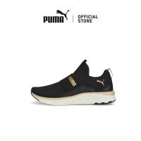 PUMA Softride Sophia Slip-on Womens Running Shoes (Black)