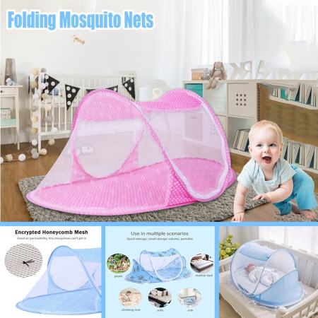 Portable Folding Baby Mosquito Net Bed for Infant Travel