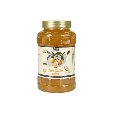 Mứt Yuzu Trái Cây – Yuzu Jam – Pha Trà, Soda, Kem, Bánh Ngọt - Nguyên liệu pha chế - Hũ 1.2kg
