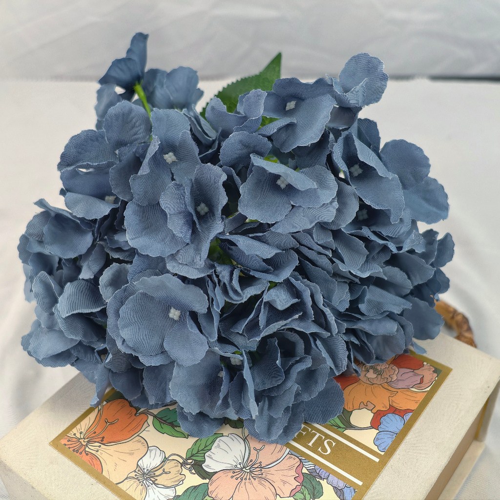 KOREAN Bunga Hortensia Jumbo Artificial hydrangea dekorasi 5 cabang dekorasi wedding dan dekorasi kamar