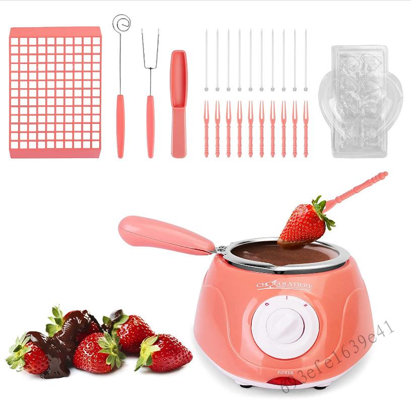 Nồi nấu chảy sô cô la điện bằng thép không gỉ - Kiểm soát nhiệt độ chống dính với ấm hơn