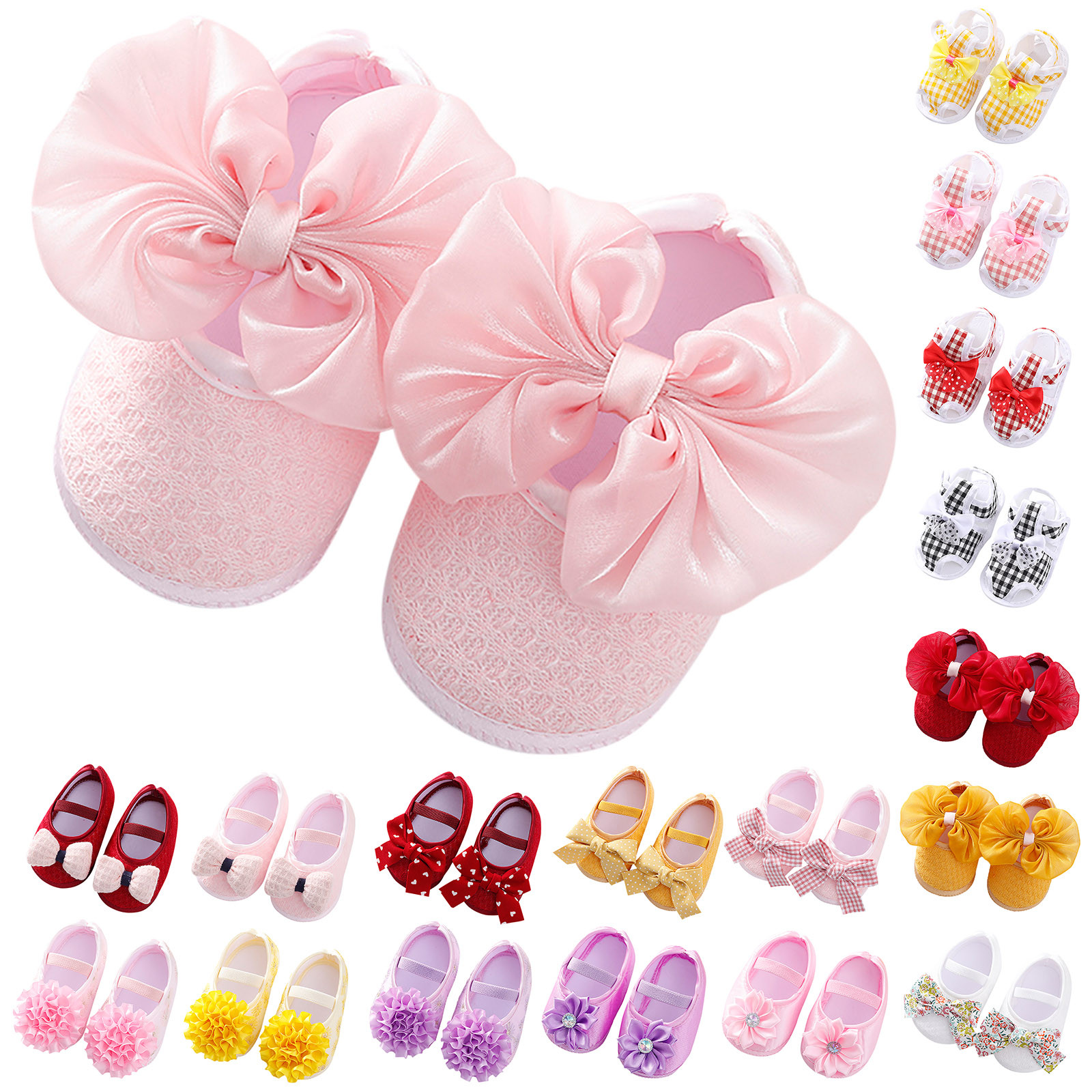 Walkers Boys Girls Baby Princess Soft Shoes Toddler Toddler Infant Shoes
