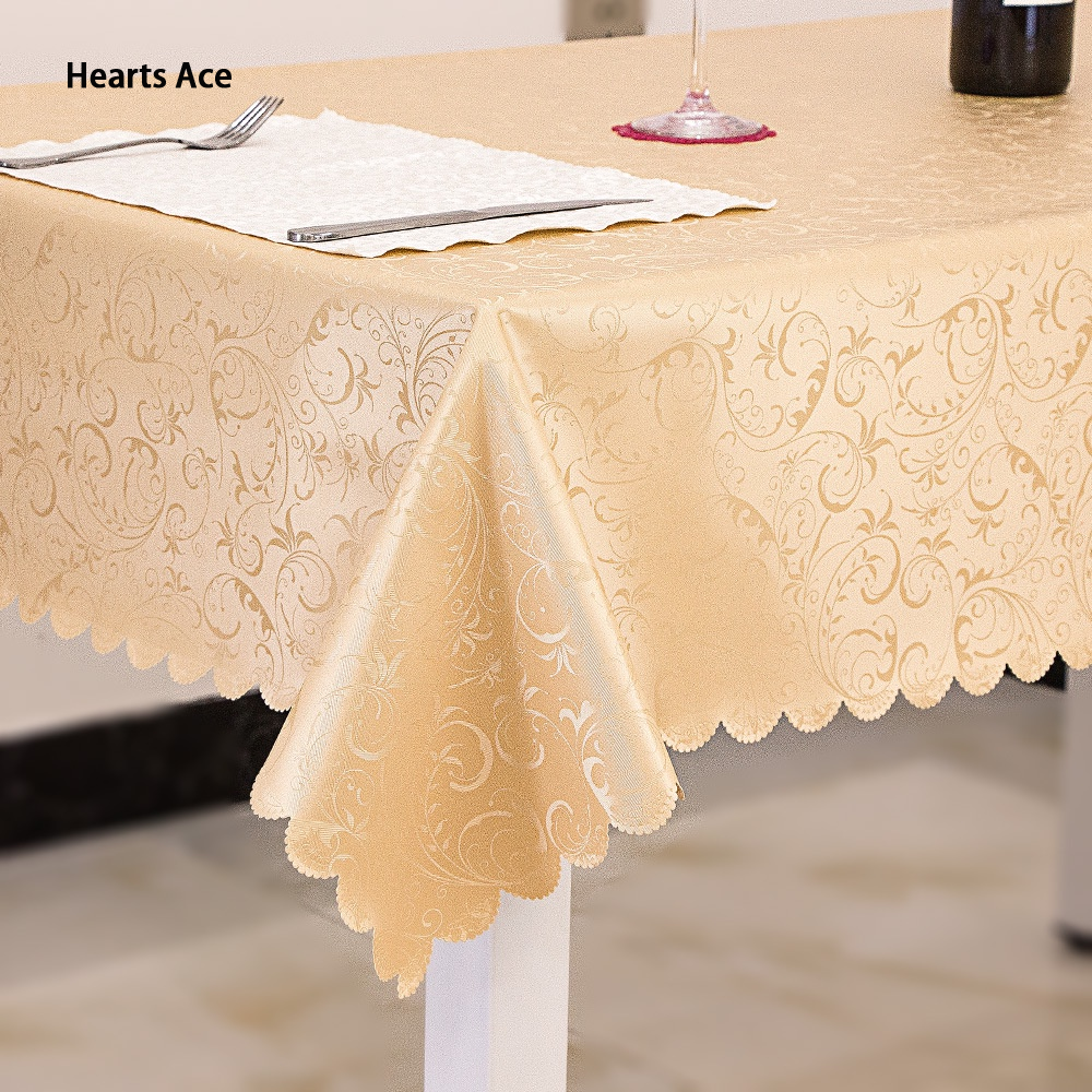 Rectangular polyurethane tablecloth, waterproof, oil resistant, fingerprint free, suitable for hotels and restaurants ราคา 262 บาท*ส่งฟรี