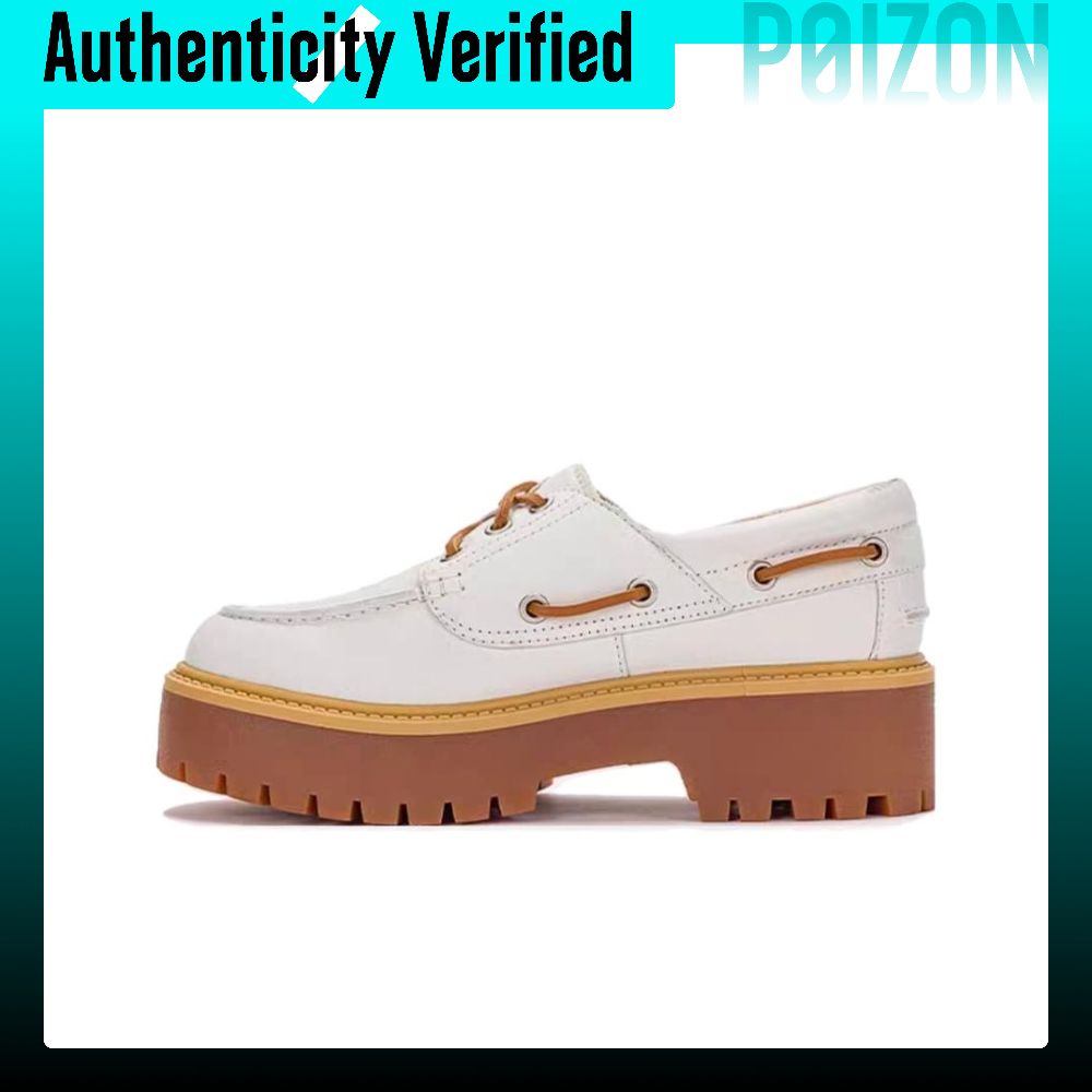 รองเท้าผ้าใบ รองเท้าลำลองผู้หญิง Timberland Women's Platform Height Increasing Women's สีขาว A64F4 ราคา 12,585 บาท*ส่งฟรี