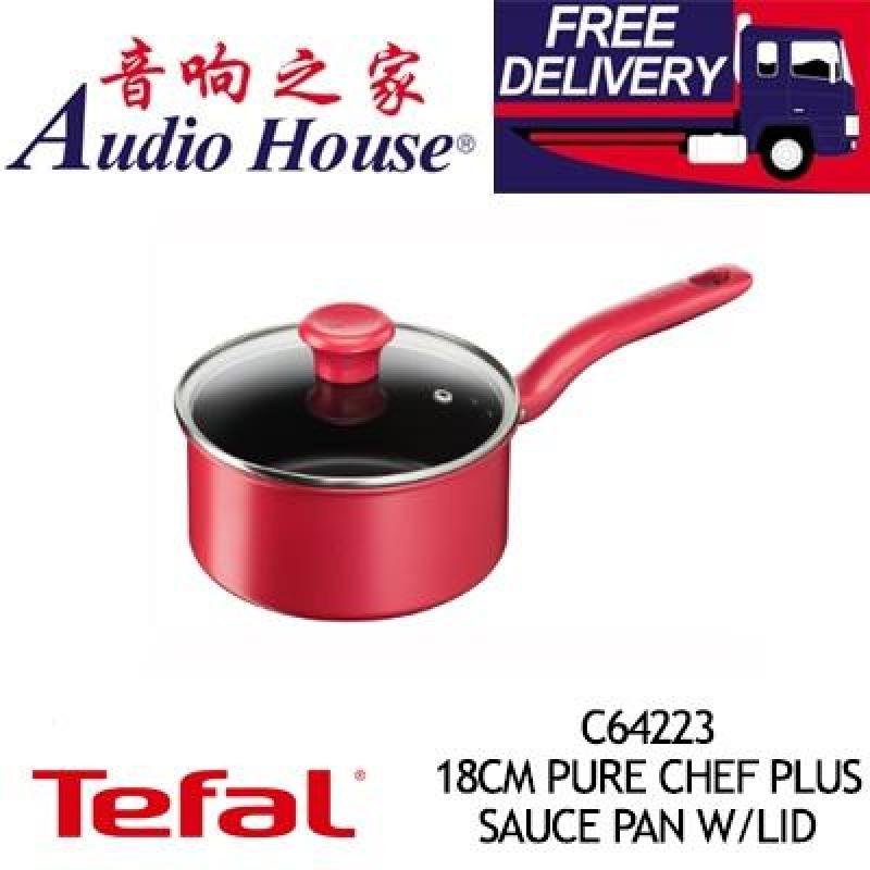 TEFAL C64223 18CM PURE CHEF PLUS SAUCE PAN W/LID Singapore