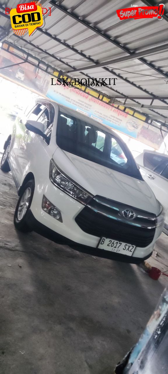 bodykit toyota kijang innova 2016-2020 venturer Kuat-Tebal-Lentur Harga 632,500 rupiah*Gratis Ongkir